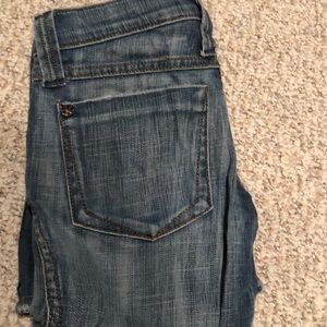 Frankie B Jeans with Flower Rhinestones